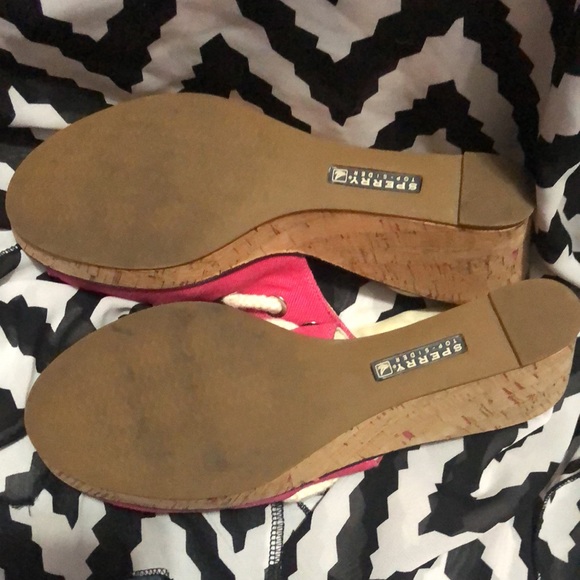 Sperry cork wedge sandals - Picture 4 of 5